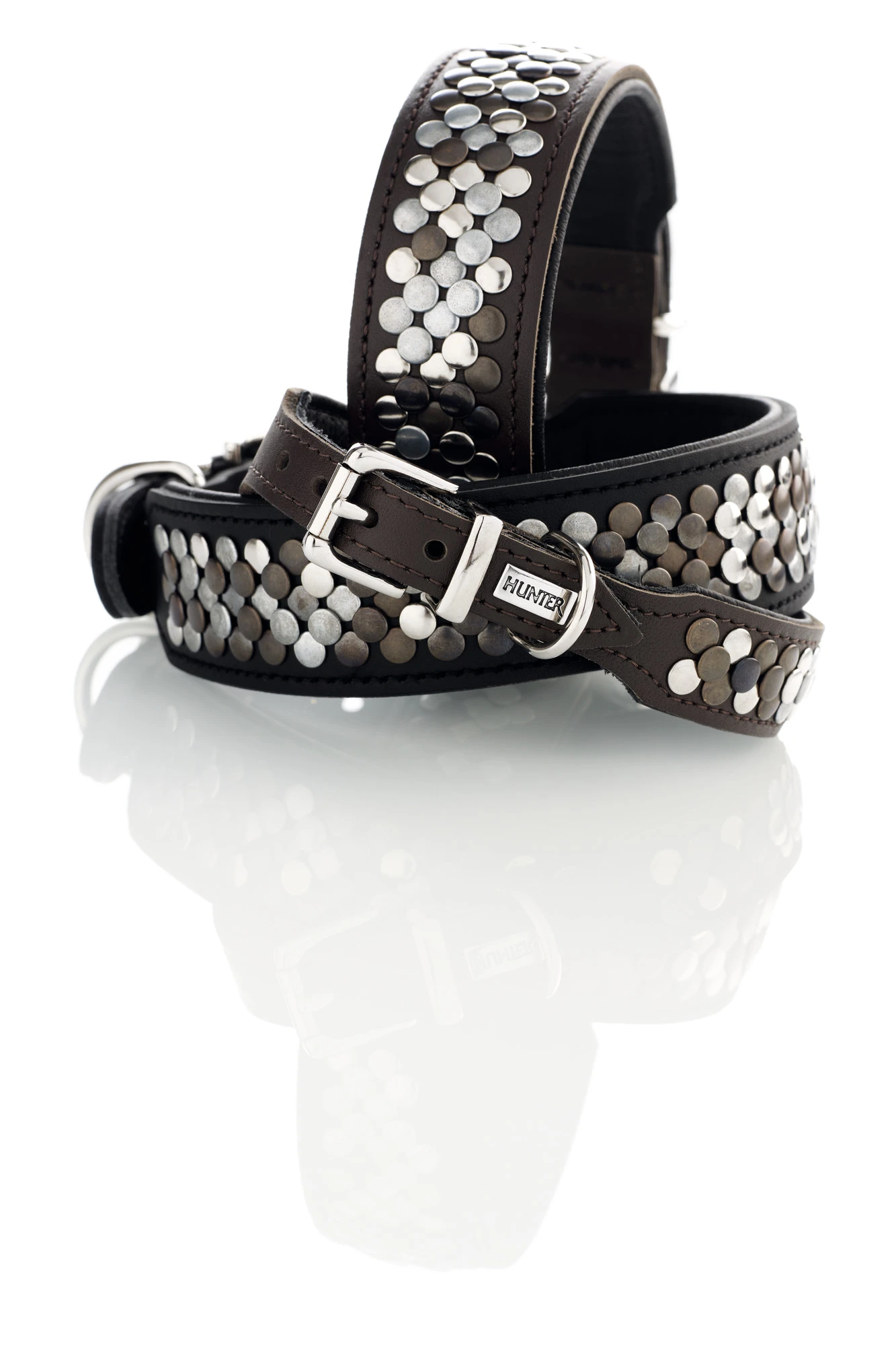 Hunter Halsbånd Arizona 37 Brun - 30-34,5 cm